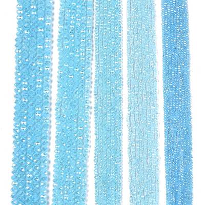 Electroplate Glass Beads Strands LS-EGLA-A044-J3mm-B04-1