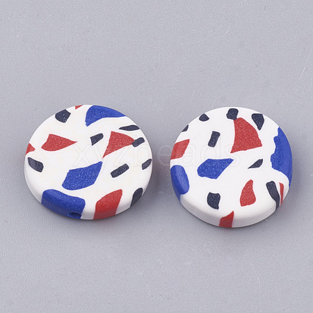 Handmade Polymer Clay Beads X-CLAY-N001-03J-1