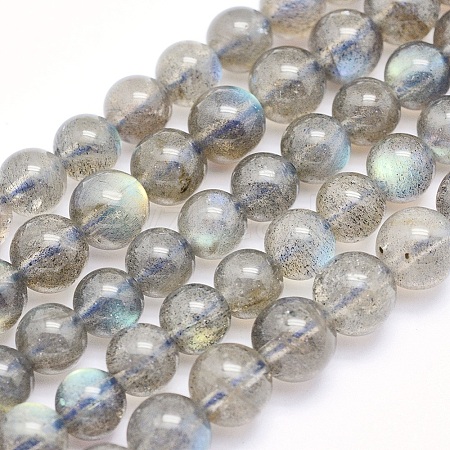 Natural Labradorite Beads Strands LS-G-O166-08-6mm-1