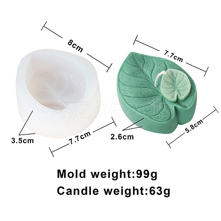 DIY Food Grade Silicone Candle Molds PW-WG96961-02-1