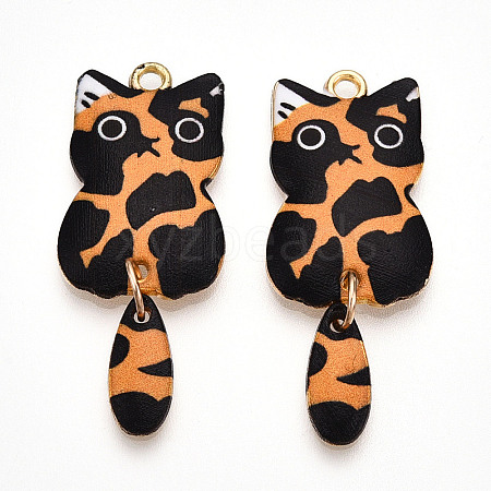 Alloy Enamel Pendants FIND-Q102-12H-1