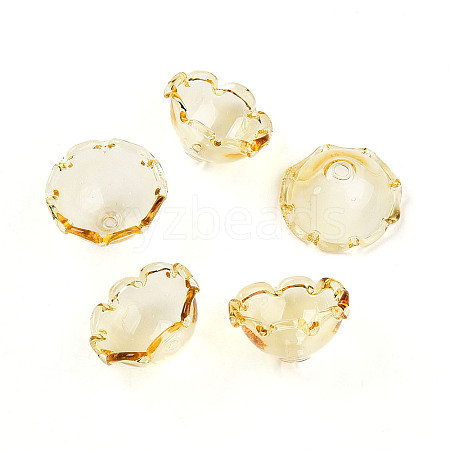 Glass Bead Cone for Wind Chimes Making GLAA-D002-02G-1