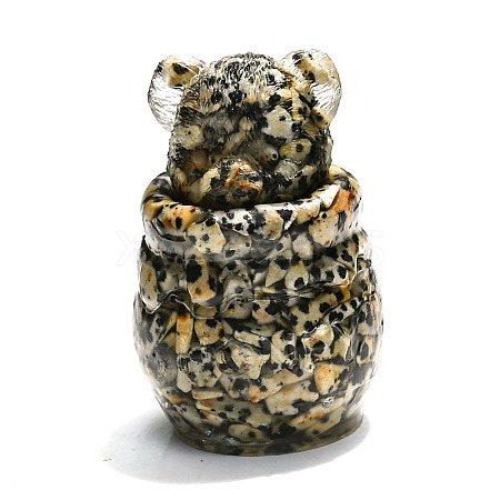 Natural Dalmatian Jasper Sculpture Display Decorations PW-WG1AE46-04-1