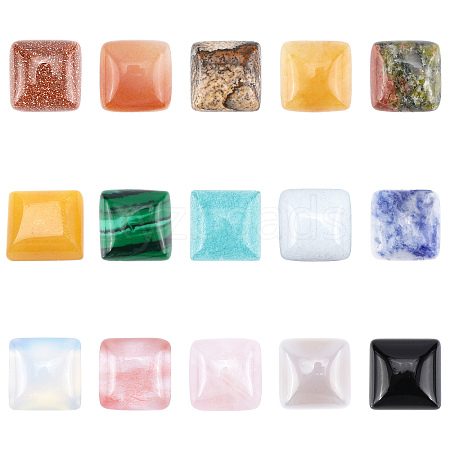 SUNNYCLUE Gemstone Cabochons G-SC0001-15-1