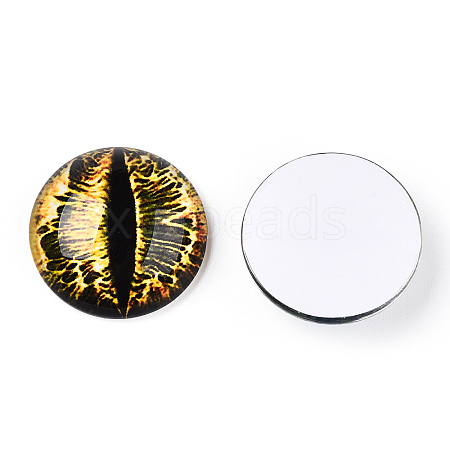 Glass Cabochons GGLA-T004-02-I-1