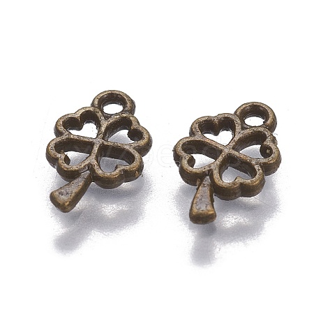 Tibetan Style Alloy Charms TIBEP-A24591-AB-1