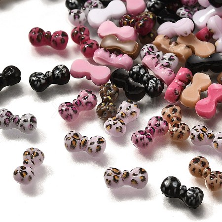 Luminous Opaque Resin Cabochons CRES-R458-09-1