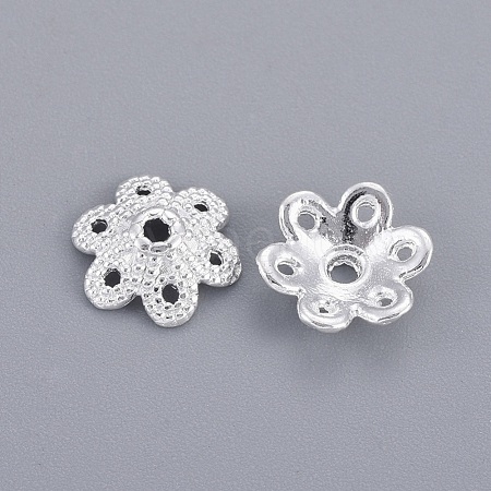 Tibetan Style Alloy Bead Caps K08YE022-1