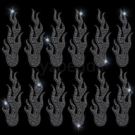 Hotfix Glass Rhinestone DIY-WH0349-403B-1
