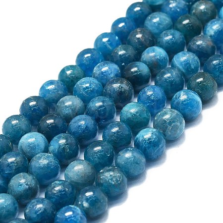 Natural Apatite Beads Strands G-K245-A03-04-1