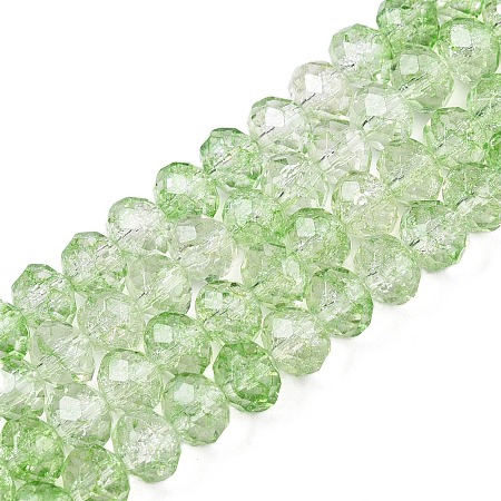 Transparent Glass Beads Strands GLAA-T023-10mm-A02-1