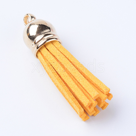 Faux Suede Tassel Pendant Decorations FIND-T002-B28-1