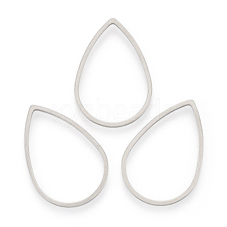 Tarnish Resistant 304 Stainless Steel Linking Rings LS-STAS-T047-16B-1