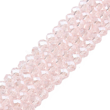 Electroplate Glass Beads Strands LS-EGLA-A034-T1mm-A03-1