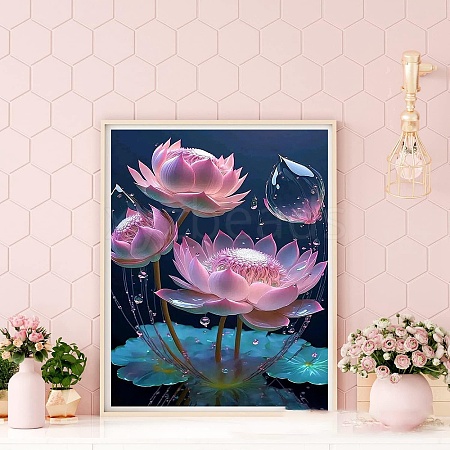 Flower DIY Diamond Painting Kit PW-WG13143-08-1