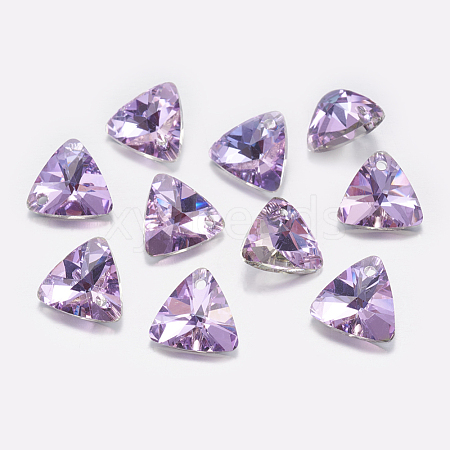 Faceted Glass Rhinestone Charms RGLA-F050-A-001VL-1