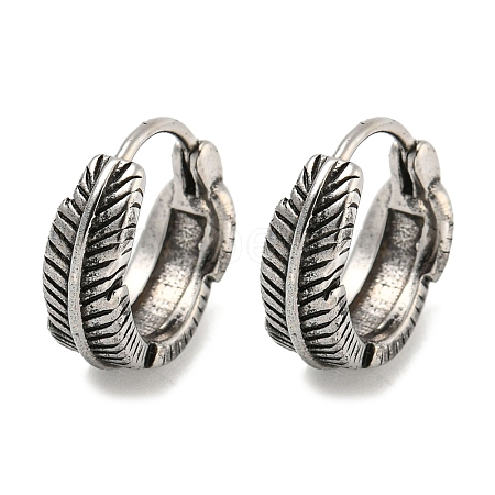 316 Surgical Stainless Steel Hoop Earrings EJEW-D096-12AS-10-1