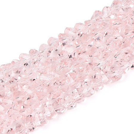 Transparent Glass Beads Strands X-GLAA-N018-4mm-08-1