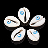 Natural Cowrie Shell Beads X-SHEL-S274-28B-2
