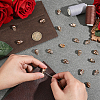20Pcs Alloy Shank Buttons BUTT-PH0001-82A-KCG-3
