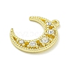 Zinc Alloy Crystal Rhinestone Pendants PALLOY-F310-05G-02-2