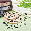 SUPERFINDINGS 30Pcs Star Alloy Brooches AJEW-FH0004-31B-5