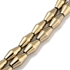 Electroplated Synthetic Magnetic Hematite Beads Strands G-Z032-B01-02-3