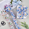 2 Rolls Burlap Ribbons SRIB-WH20009-005-4