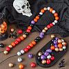 240Pcs 6 Styles Natural Wood Beads Strands WOOD-SP0001-03C-4