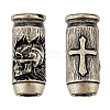 2Pcs Brass Beads KK-DC0004-93AS-1
