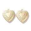 Rack Plating Brass Locket Pendants KK-F090-03LG-1