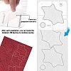 Gorgecraft Transparent Acrylic Sewing Template DIY-GF0002-91-3