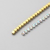 Alloy Rhinestone & Plastic Imitation Pearl Chains DIY-WH0320-28-2