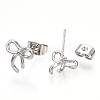 Brass Stud Earrings for Women EJEW-P275-01P-2