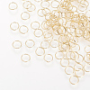 Brass Open Jump Rings X-KK-R037-182G-1