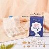 SUNNYCLUE DIY Acrylic & Crackle Dangle Earring Making Kits DIY-SC0016-55-7