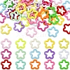 50Pcs Opaque Acrylic Pendants MACR-YW0004-36-2