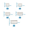 Alloy Buckles PALLOY-TA0002-11P-8