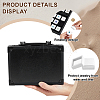 Rectangle Aluminum Alloy with MDF Organizer Cases ODIS-WH0108-093A-3
