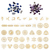  Self Adhesive Brass Stickers DIY-TA0008-48-9