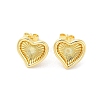 Rack Plating Brass Stud Earring EJEW-C078-02C-G-1