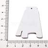 Caution Mark Acrylic Pendants OACR-Q055-02A-3