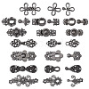 16 Pairs 8 Style Alloy Adjustable Jean Button Pins DIY-TA0013-01B-1