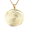 201 Stainless Steel Pendant Necklaces NJEW-S105-JN601-45-2-1