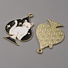 Alloy Enamel Pendants ENAM-CJC0006-74B-1