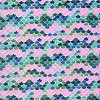 Mermaid Fish Scale Pattern PU Leather Fabric AJEW-WH0149C-14-2