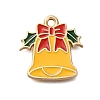 Christmas Theme Alloy Enamel Pendants FIND-M039-02B-1