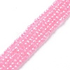 Cubic Zirconia Beads Strands G-F596-48G-3mm-1