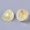 Transparent Epoxy Resin Cabochons CRES-T020-01D-3