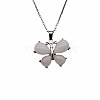 Crystal Butterfly Necklace Pendant Fashion Ornament Minimalist Pendant AM7436-7-1